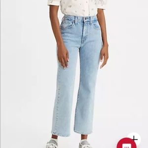Levi’s HIGH RISE CROPPED FLARE WOMEN'S JEANS Size 28